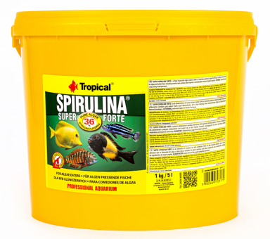 Tropical Super Spirulina Forte 36%, 5 l 