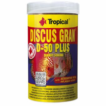 Tropical Discus Gran D-50 plus, 250 ml 