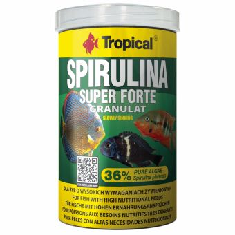 Tropical Super Spirulina Forte granules, 1000 ml 