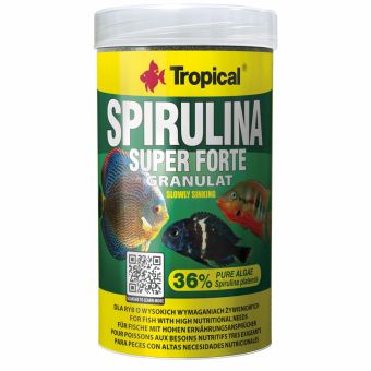 Tropical Super Spirulina Forte Granulat, 250 ml 