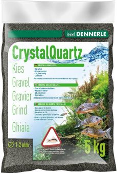 Dennerle Kristall-Quarzkies diamantschwarz 5 kg