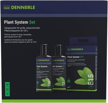 Dennerle Plant System Set (V30/S7 100 ml; E15 20 Tabs) 
