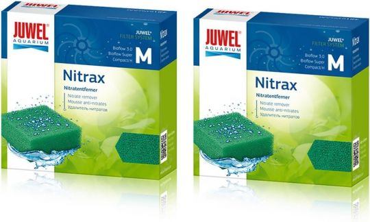 Juwel Nitrax M - Bundle 2 st. Bioflow 3.0 Filter Medien Set FMS 