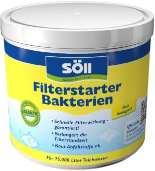Söll FilterstarterBacteria 500 g for 75.000 l
