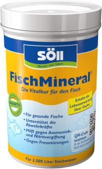 Söll FischMineral® (FishMineral), 250 g for 2.500 l 