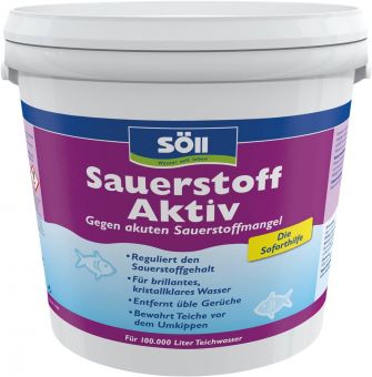 Söll SauerstoffAktiv ( ActivatedOxygen), 10 kg for 100.000 l 