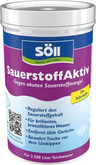 Söll SauerstoffAktiv ( ActivatedOxygen), 250 g for 2.500 l 