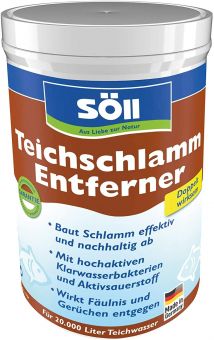 Söll TeichschlammEntferner (pond sludge remover), 1 kg for 20.000 l 