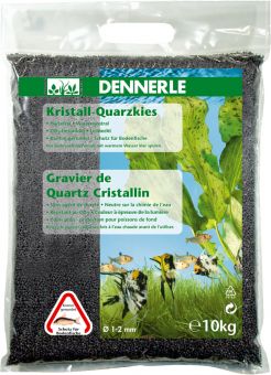 Dennerle Kristall-Quarzkies Schiefergrau, 10 kg 