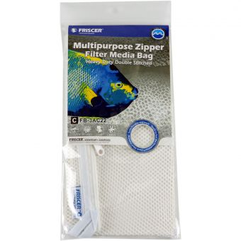 Friscer Zipper Filtermedienbeutel grob, M - 30 x 22 cm 