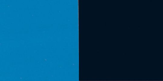 Hobby Folienrückwand Zuschnitt blau / schwarz 60 x 30 cm