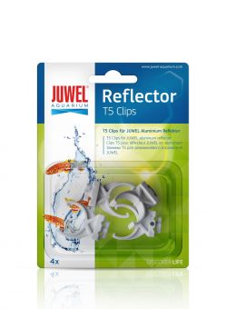 Juwel Reflektor Clips, für T5 Reflektoren 4 Stück - 16 mm 