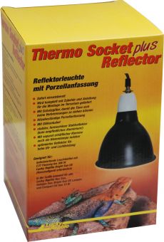 Lucky Reptile Thermo Socket plus Reflector, klein - schwarz 