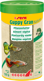 sera Guppy Gran Nature, 250 ml (120 g) 