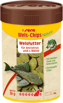 sera Wels-Chips Nature, 100 ml (38 g) 