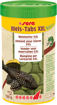 sera Wels-Tabs XXL Nature, 250 ml (130 g) 