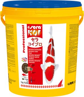 sera KOI Professional Spirulina-Farbfutter, 7 kg 