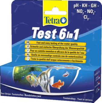 Tetra Test 6in1 Teststreifen - 25 St. 